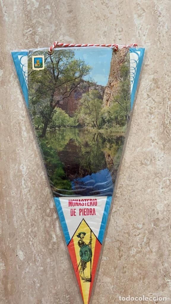 Fanions de collection: BANDERIN MONASTERIO DE PIEDRA DE ZARAGOZA