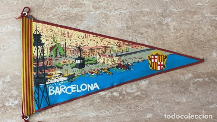 Fanions de collection: BANDERIN ANTIGUO DE BARCELONA