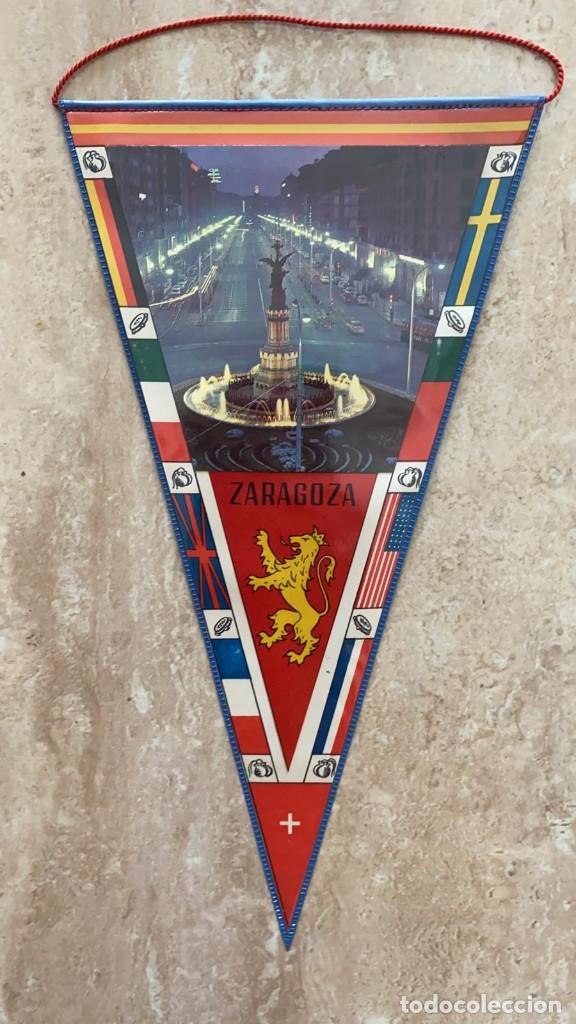 Fanions de collection: BANDERIN ANTIGUO DE ZARAGOZA