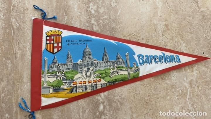 Fanions de collection: BANDERIN ANTIGUO BARCELONA PALACIO NACIONAL MONTJUICH