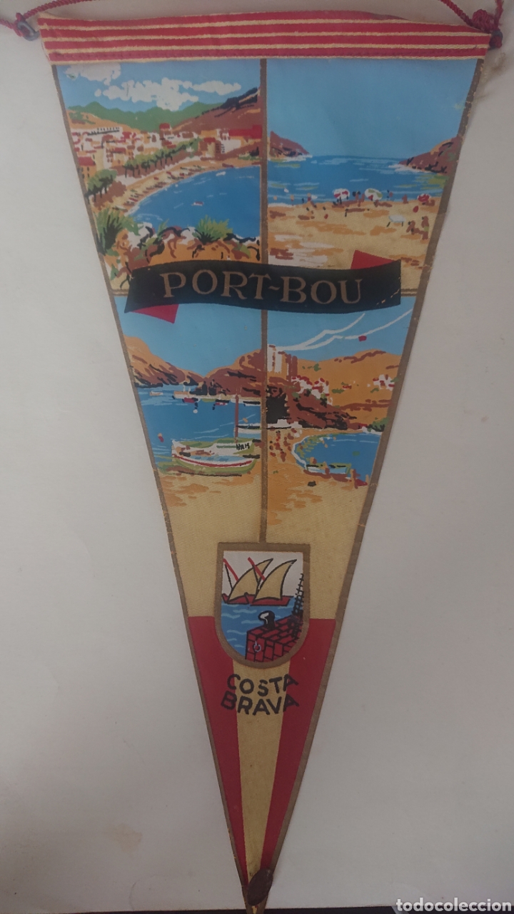 Banderines de colecci&oacute;n: BANDERIN PORT-BOU COSTA BRAVA