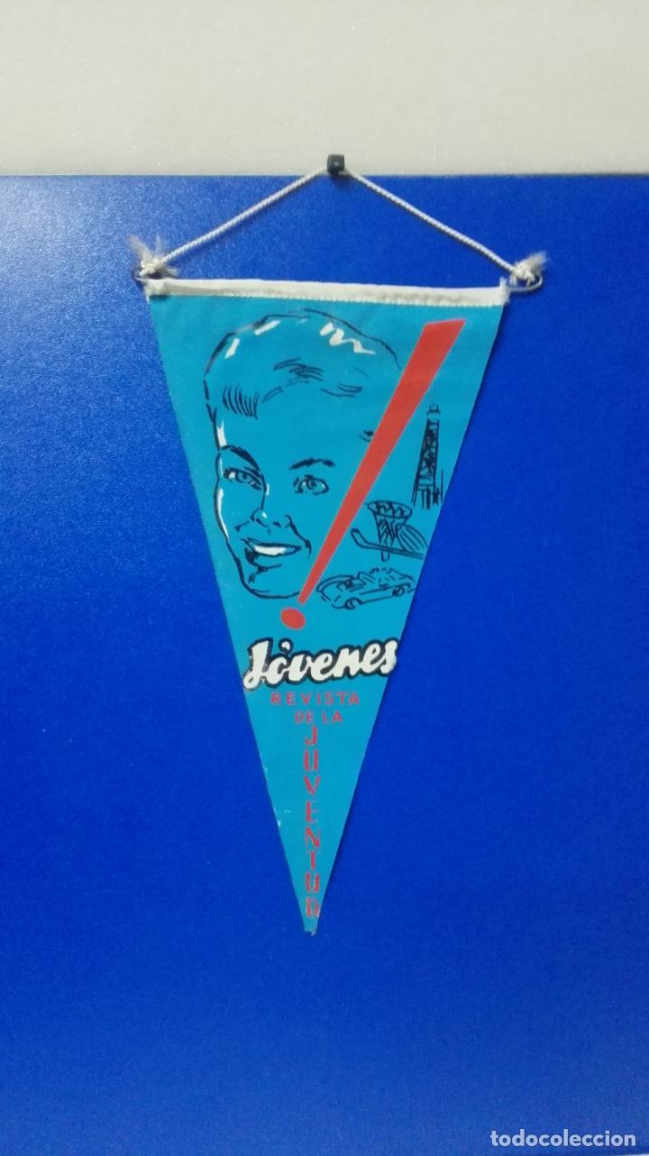 Banderines de colecci&oacute;n: ANTIGUO BANDERIN TELA JOVENES REVISTA DE LA JUVENTUD