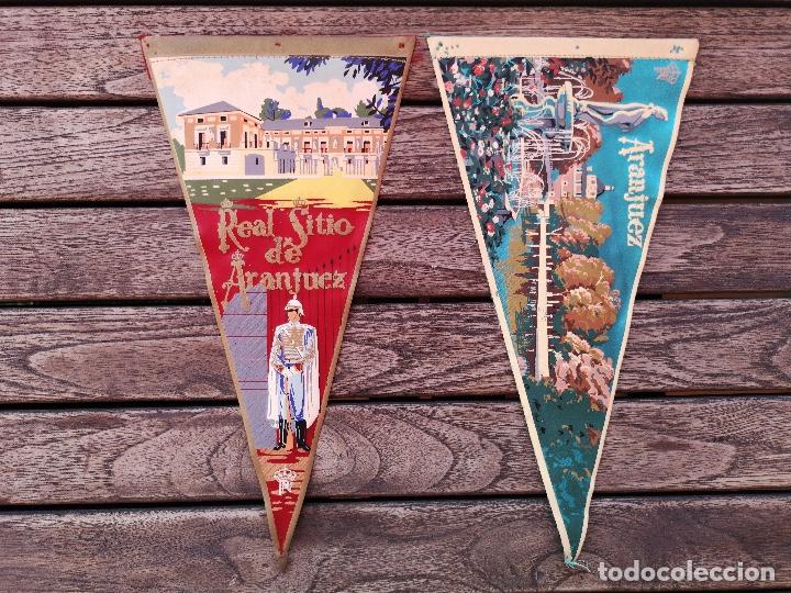 Banderines de colecci&oacute;n: 2 Banderines de Aranjuez