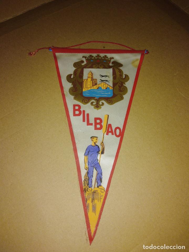 Banderines de colecci&oacute;n: banderin bilbao - Foto 1