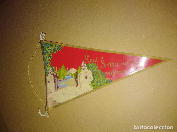Banderines de colecci&oacute;n: banderin real sitio aranjuez madrid a&ntilde;os 60