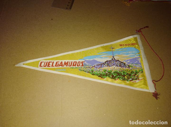 Banderines de colecci&oacute;n: banderin cuelgamuros franco a&ntilde;os 60 valle de los caidos Madrid