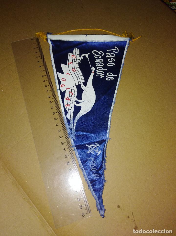 Banderines de colecci&oacute;n: banderin geologias paso del ecuador 60 - 61