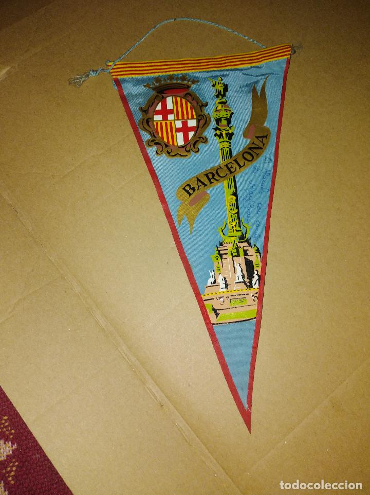 Banderines de colecci&oacute;n: banderin barcelona - Foto 1