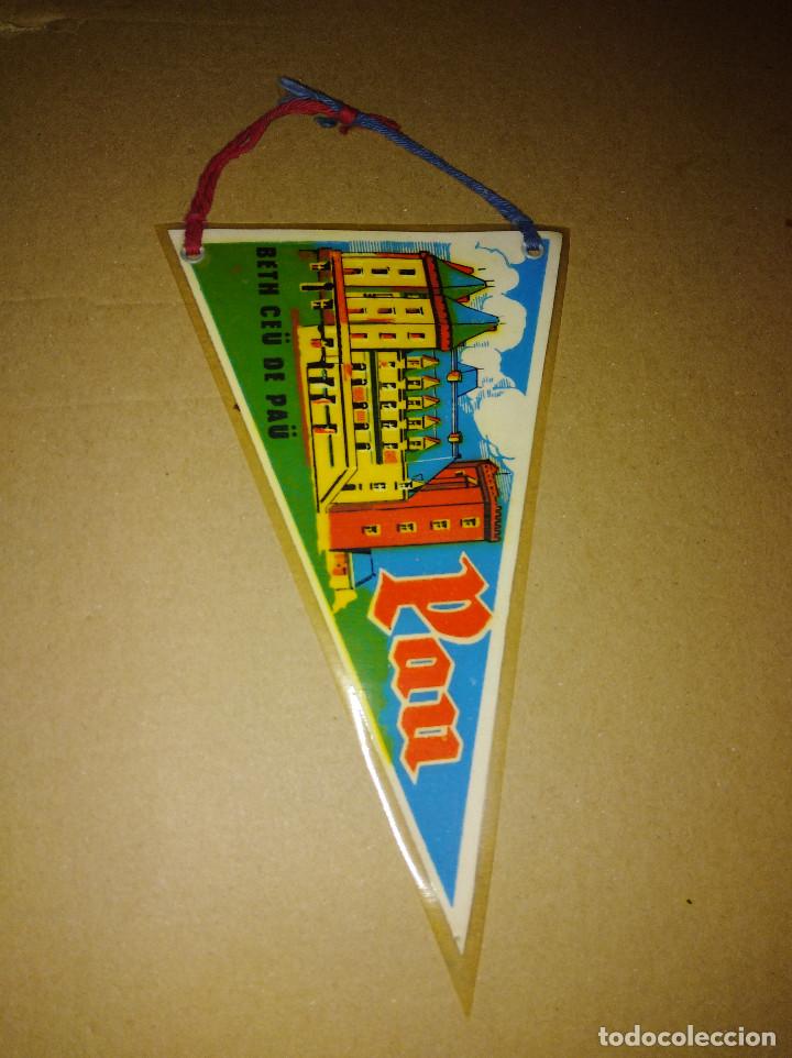 Bandierine di collezione: banderin pau francia 2 caras a&ntilde;os 60 ver imagen adicional