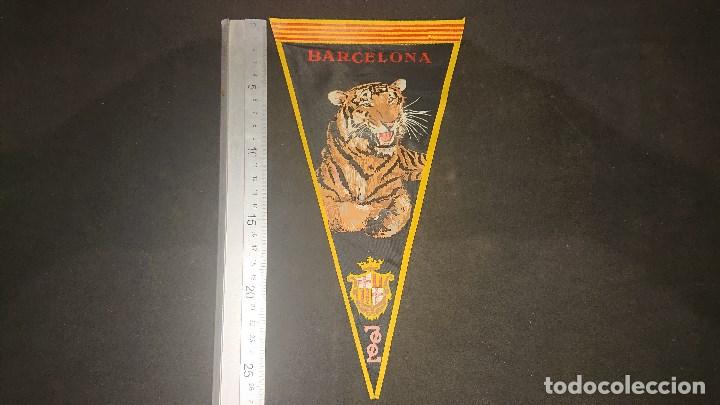 Sammlung von Wimpeln: BANDERIN ANTIGUO - BARCOO BARCELONA TIGRE , LEER DESCRIPCION