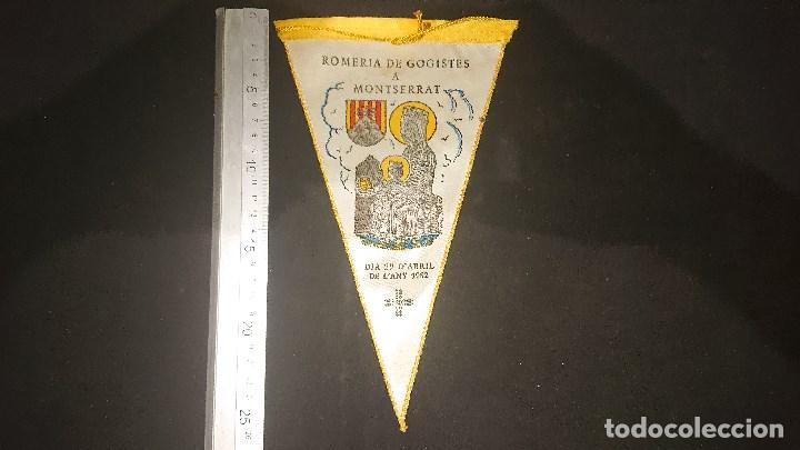 Sammlung von Wimpeln: BANDERIN ANTIGUO - ROMERIA DE GOGISTES A MONTSERRAT 1962 , LEER DESCRIPCION