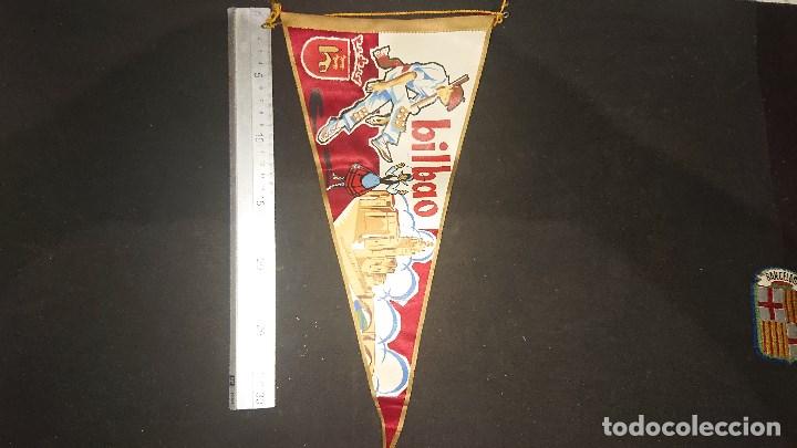 Sammlung von Wimpeln: BANDERIN ANTIGUO - BILBAO , IRUPE PUBLICIDAD , LEER DESCRIPCION