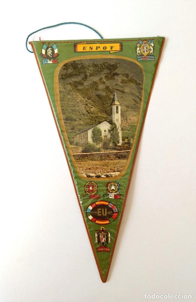 Banderines de colecci&oacute;n: BANDERIN DE ESPOT - PIRINEO CATAL&Aacute;N - 1960-1970 APROXIMADAMENTE