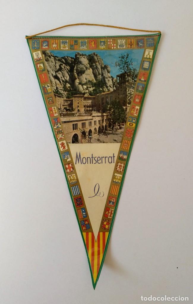 Sammlung von Wimpeln: BANDERIN DEL MONASTERIO DE MONTSERRAT - 1970 APROXIMADAMENTE