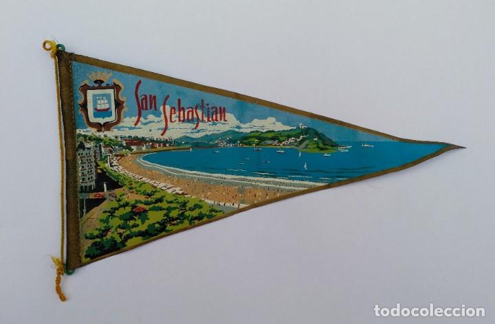 Sammlung von Wimpeln: BANDERIN DE SAN SEBASTIAN - A&Ntilde;O 1970 APROXIMADAMENTE