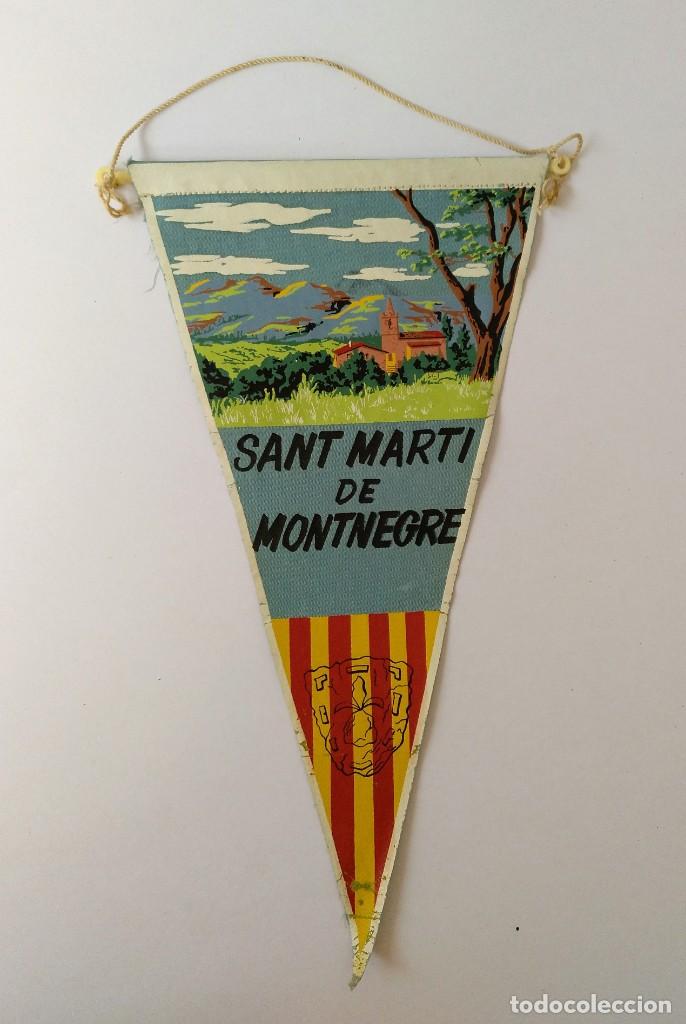 Sammlung von Wimpeln: BANDERIN DE SANT MART&Iacute; DEL MONTNEGRE (SANT CELONI) - 1970 APROXIMADAMENTE