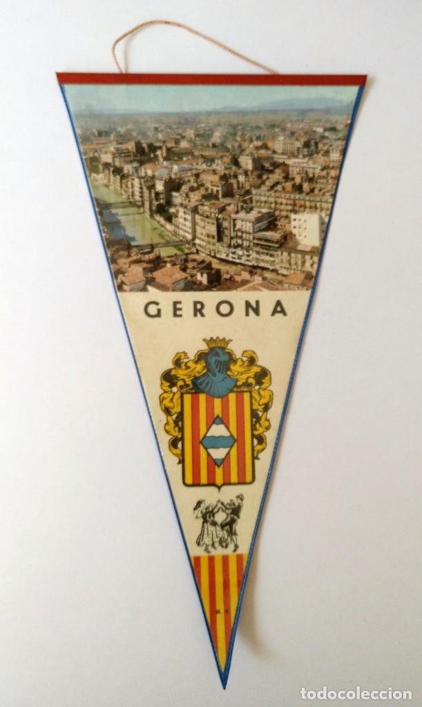 Banderines de colecci&oacute;n: BANDERIN DE GIRONA - A&Ntilde;O 1960 - 1970 APROXIMADAMENTE