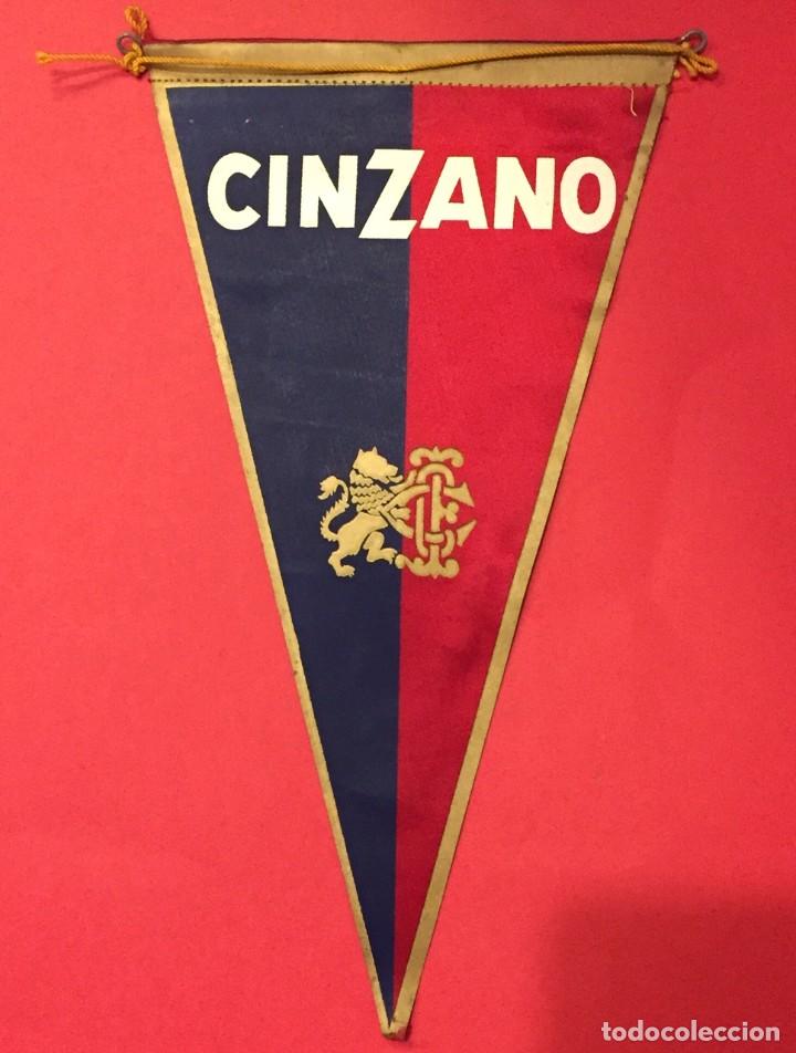 Banderines de colecci&oacute;n: ANTIGUO BANDERIN PROPAGAN DE DE ZINZANO, SEDA