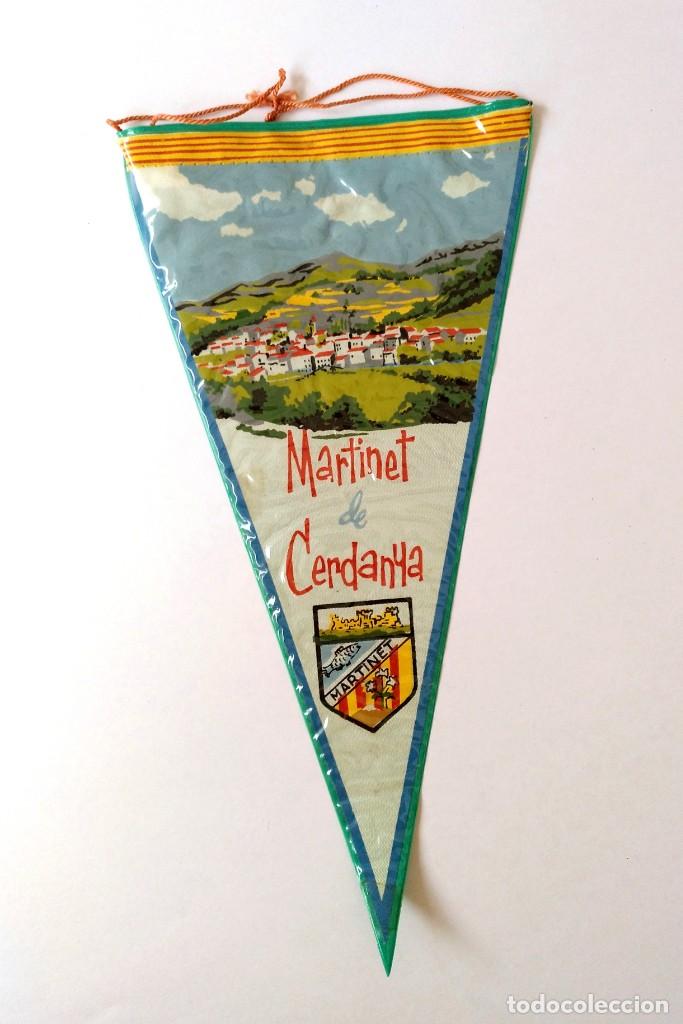 Banderines de colecci&oacute;n: BANDERIN DE MARTINET DE CERDANYA (PIRINEU CATAL&Agrave; - A&Ntilde;O 1970 APROXIMADAMENTE