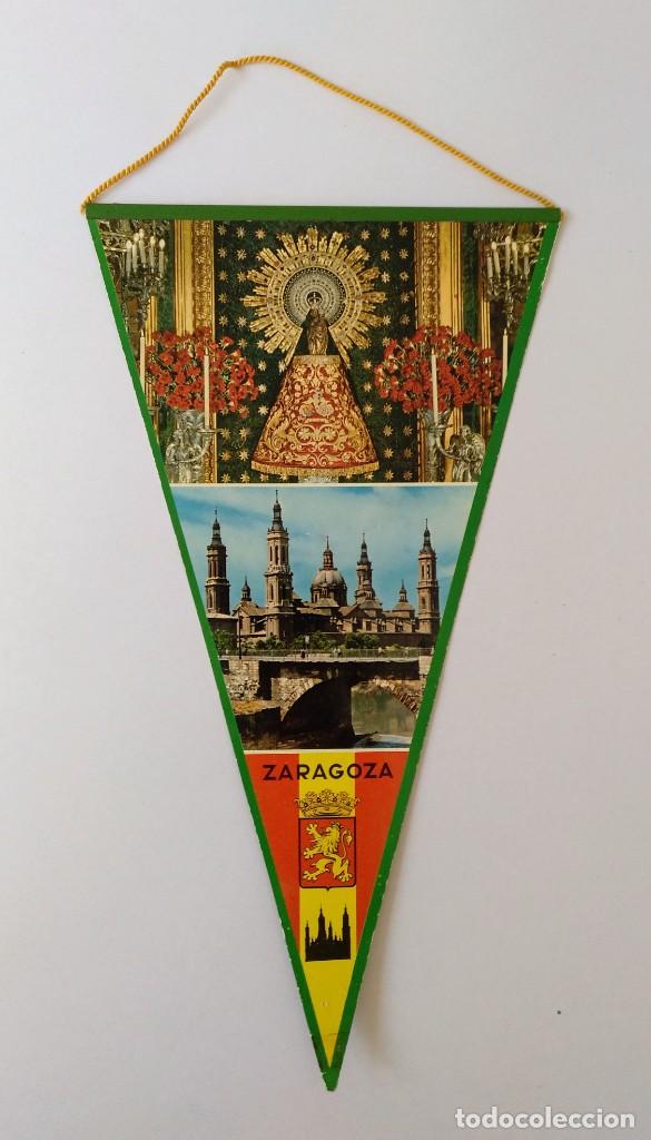 Banderines de colecci&oacute;n: BANDERIN DE ZARAGOZA - A&Ntilde;O 1970 APROXIMADAMENTE
