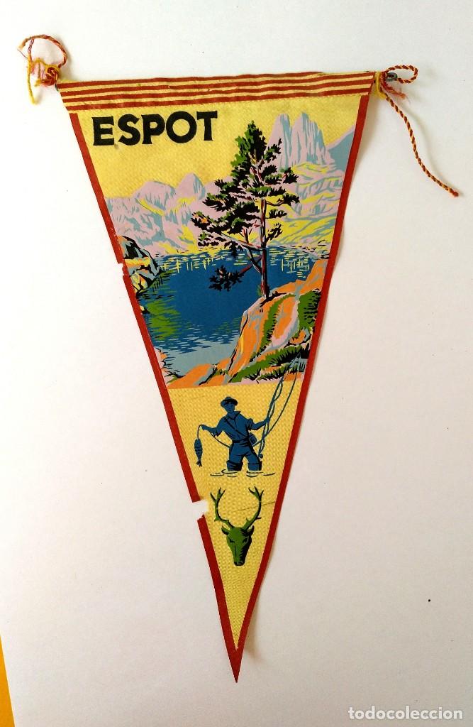 Banderines de colecci&oacute;n: BANDERIN DE ESPOT (PIRINEU CATAL&Agrave;) - A&Ntilde;O 1970 APROXIMADAMENTE