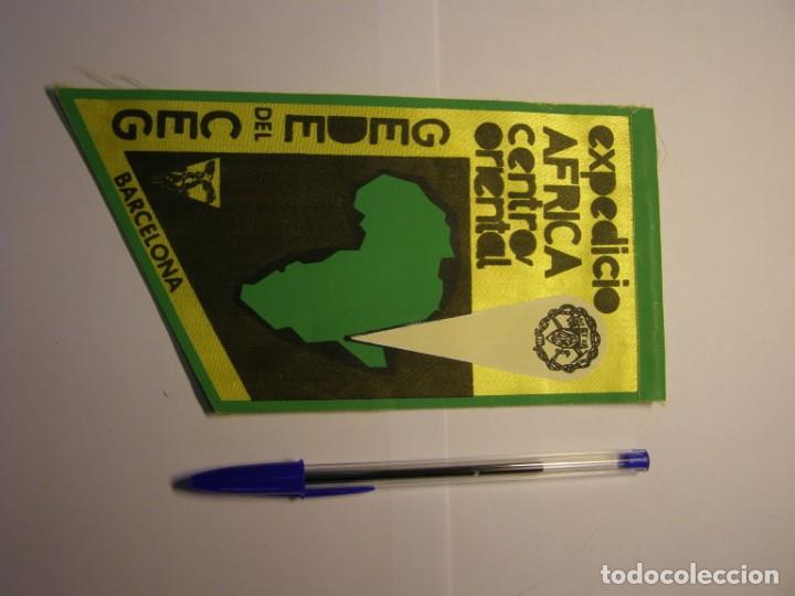 Collection pennants: Banderin Expedici&oacute;n &Aacute;frica Central Oriental, a&ntilde;o 196.... Centro excursionista de Gracia.