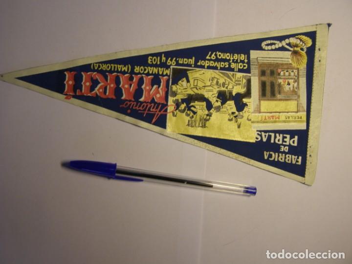 Bandierine di collezione: Bander&iacute;n de la fabrica de perlas Antonio Mart&iacute;, Manacor. A&ntilde;os 60.