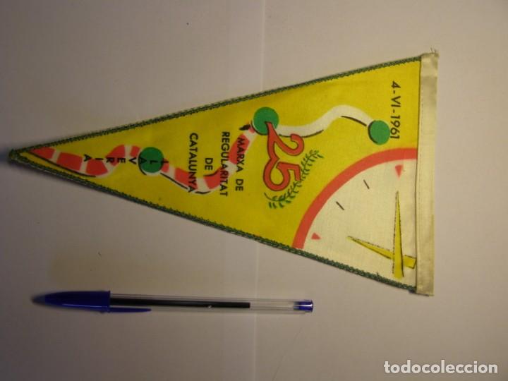 Bandierine di collezione: Bander&iacute;n de marxa de regularitat de Catalunya, Llaveria, a&ntilde;o 1961. Centre Excursionista Gracia.
