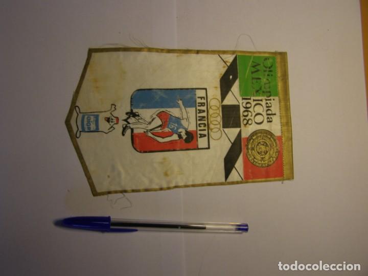 Bandierine di collezione: Bander&iacute;n de la Olimpiada de M&eacute;xico, a&ntilde;o 1968.