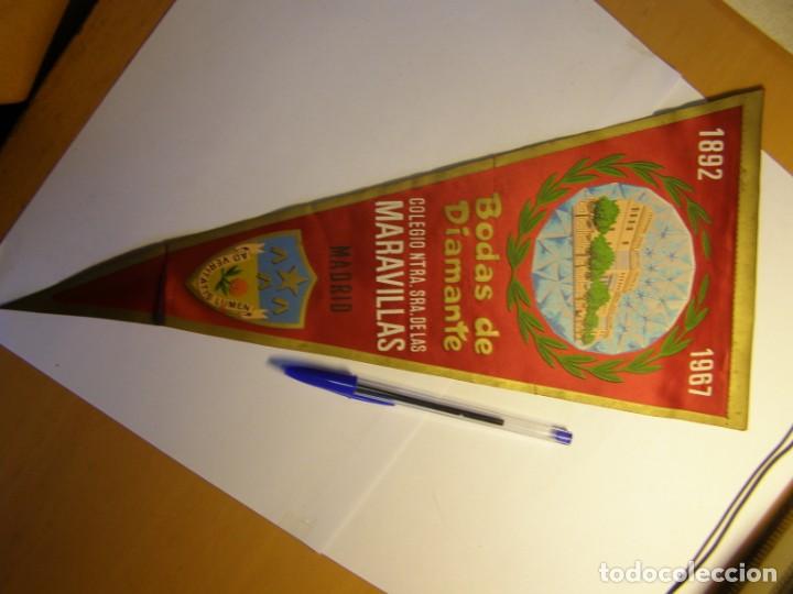 Bandierine di collezione: Bander&iacute;n de Lasalle, colegio N&ordf; S&ordf; de las Maravillas, Madrid. A&ntilde;o 1967
