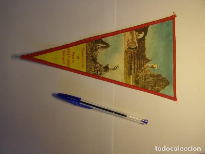 Bandierine di collezione: Bander&iacute;n del monumento al pastor ALMETUGO, Burgos. A&ntilde;os 60.