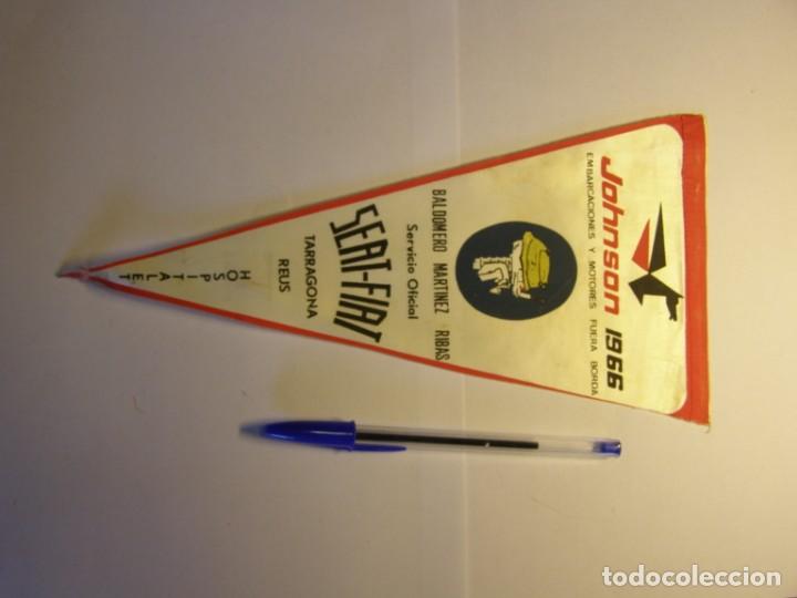 Fanions de collection: Bander&iacute;n del servicio oficial SEAT FIAT, Reus, Tarragona. A&ntilde;o 1966.