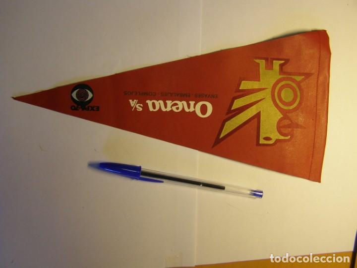 Fanions de collection: Bander&iacute;n de la empresa ONENA. A&ntilde;o 1968.