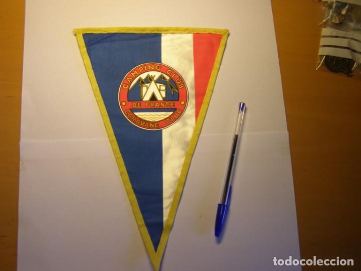 Fanions de collection: Bander&iacute;n del camping club de Francia, a&ntilde;os 60.