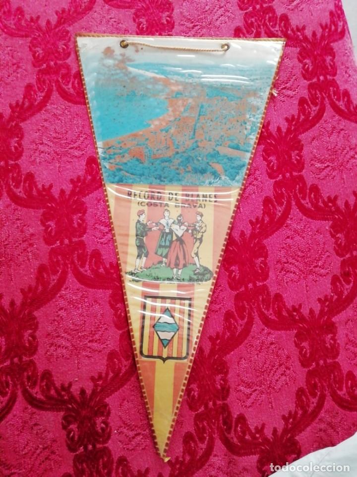 Fanions de collection: Banderin record de blanes Costa brava