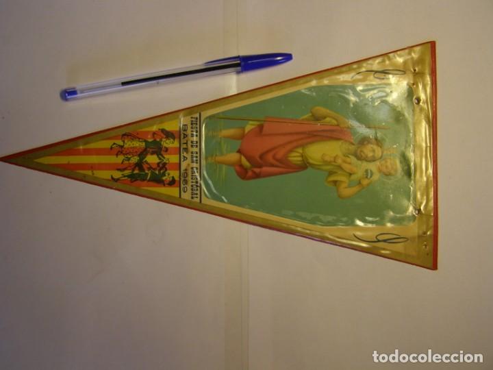 Galhardetes de cole&ccedil;&atilde;o: Bander&iacute;n de Batea, San Cristobal. A&ntilde;os 1969.