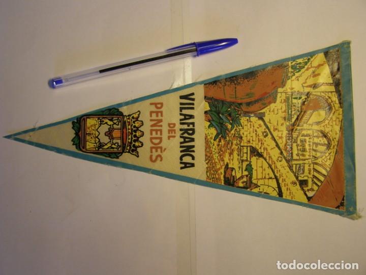 Galhardetes de cole&ccedil;&atilde;o: Bander&iacute;n de Vilafranca del Penedes. A&ntilde;os 60.