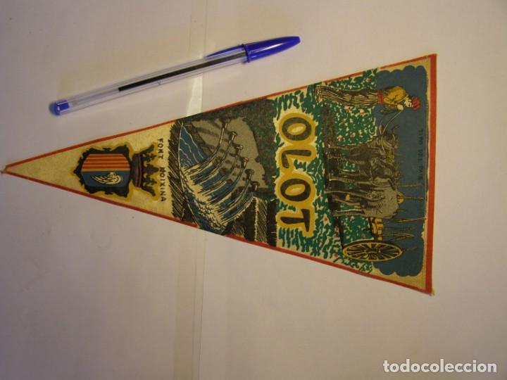 Galhardetes de cole&ccedil;&atilde;o: Bander&iacute;n de Olot, Font Moixina. A&ntilde;os 60.