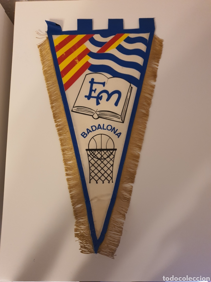 Banderines de colecci&oacute;n: banderin de baloncesto badalona .