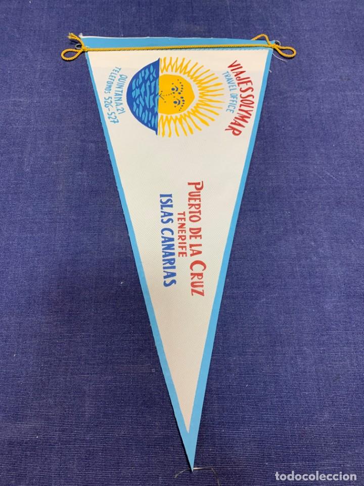 Galhardetes de cole&ccedil;&atilde;o: BANDERIN VIAJES SOLYMAR TRAVEL OFFICE PUERTO DE LA CRUZ TENERIFE CANARIAS