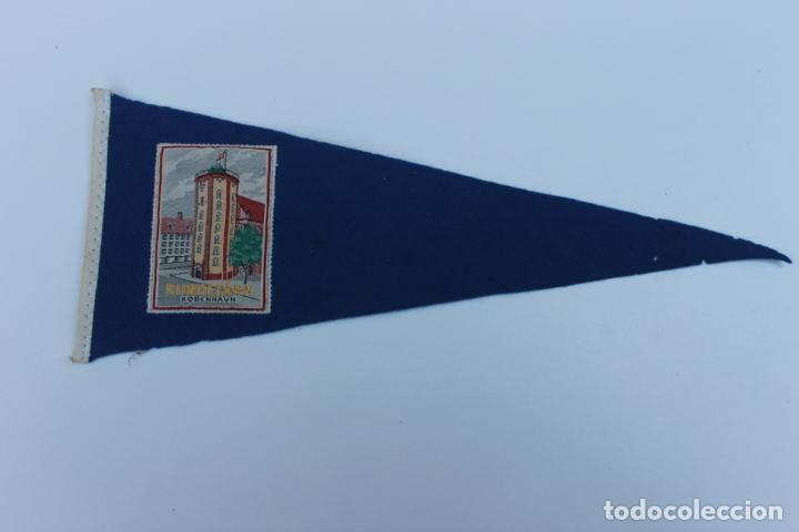 Bandierine di collezione: ANTIGUO BANDERIN RUNDETARN, COPENHAGUE, A&Ntilde;OS 60-70