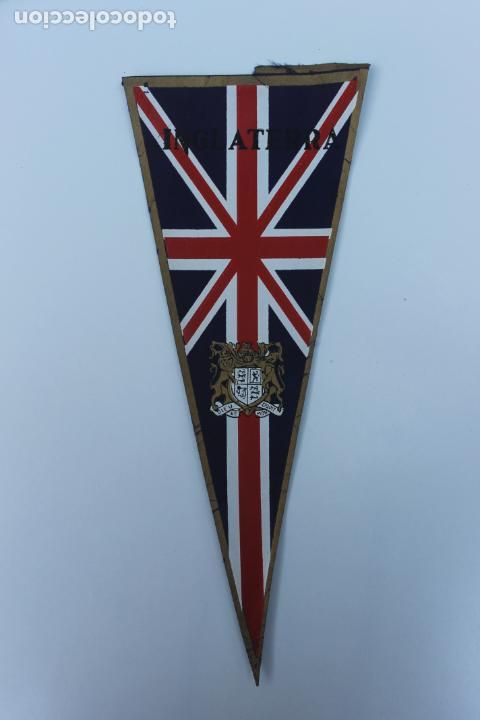 Bandierine di collezione: ANTIGUO BANDERIN INGLATERRA, A&Ntilde;OS 60-70