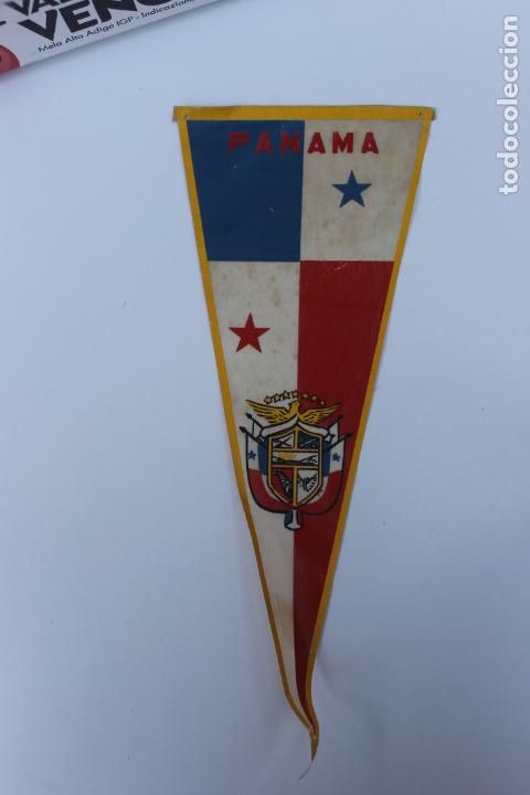 Bandierine di collezione: ANTIGUO BANDERIN PANAMA. A&Ntilde;OS 60-70