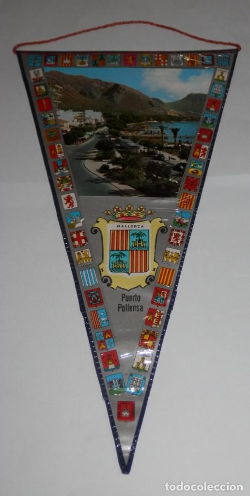 Galhardetes de cole&ccedil;&atilde;o: BANDERIN VINTAGE DE LA MALLORCA - PUERTO POLLENSA