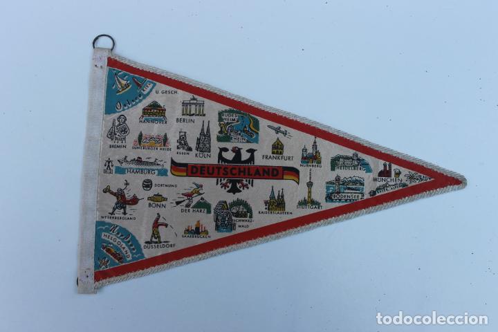 Galhardetes de cole&ccedil;&atilde;o: ANTIGUO BANDERIN, DEUTSCHLAND, ALEMANIA, A&Ntilde;OS 60-70