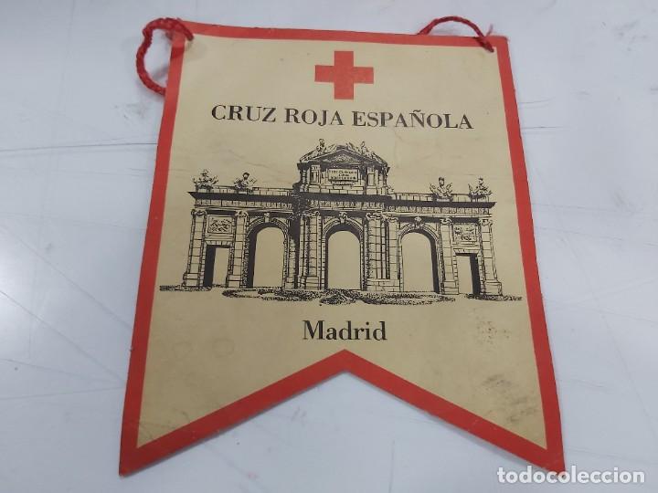 Sammlung von Wimpeln: ANTIGUO BANDERIN CRUZ ROJA PUERTA ALCALA