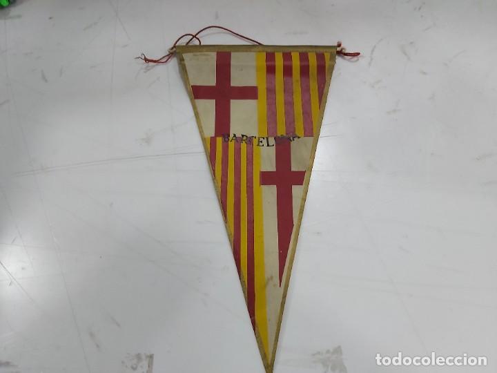 Sammlung von Wimpeln: ANTIGUO BANDERIN BARCELONA