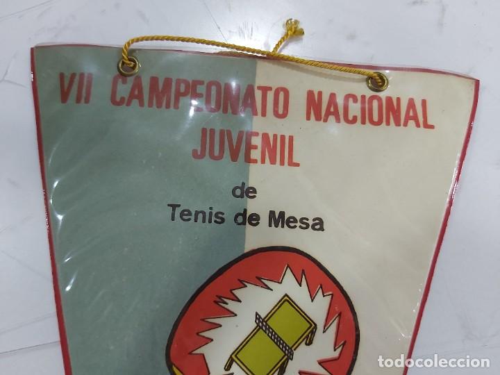 Banderines de colecci&oacute;n: ANTIGUO BANDERIN TENIS DE MESA