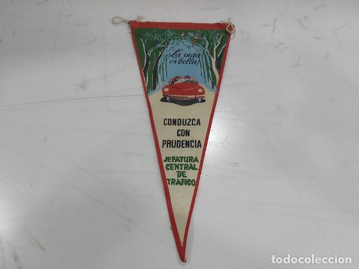 Banderines de colecci&oacute;n: ANTIGUO BANDERIN LA BIDA ES BELLA TRAFICO