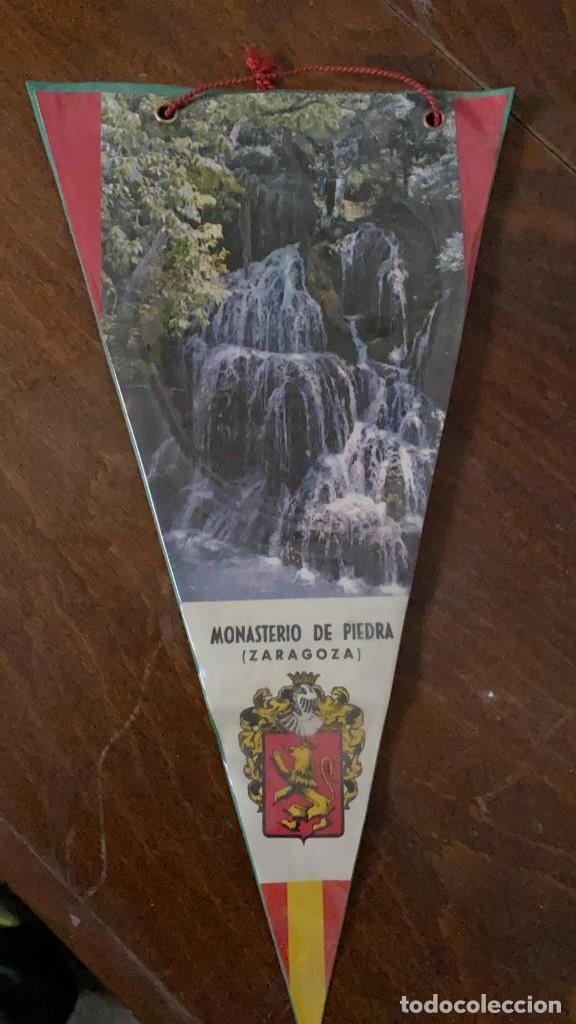 Fanions de collection: BANDERIN ANTIGUO MONASTERIO DE PIEDRA ZARAGOZA